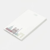Paris Skyline Post-it® Notes (Schuin)