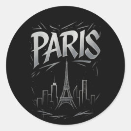 Paris Skyline Sticker