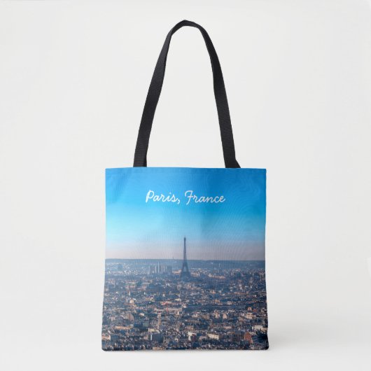 Paris Skyline Tote Bag (Voorkant)