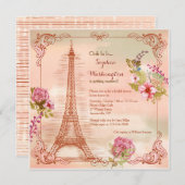 Paris Souvenirs Invitation d'automne (Devant / Derrière)