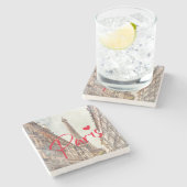 Paris Stone Onderzetter (Zijkant)