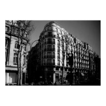 Paris Straathoek Poster