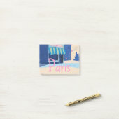 Paris Street  cartoon Post-it® Notes (Op bureau)
