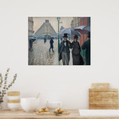 Paris Street Poster (Keuken)