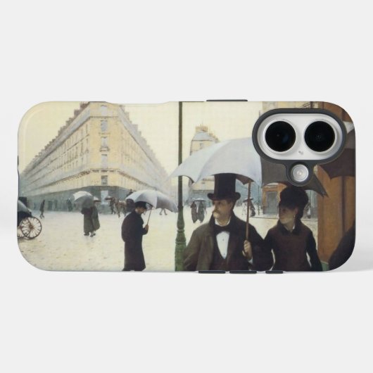 Paris Street Rainy Day Case-Mate iPhone Case (Achterkant (horizontaal))