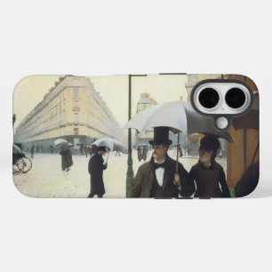 Paris Street Rainy Day iPhone 16 Plus Hoesje