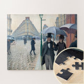 Paris Street; Rainy Day door G. Caillebotte, Art Legpuzzel