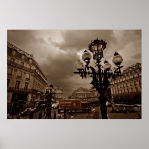 Paris Street Scene (I) Poster