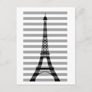 Paris Stripes Briefkaart