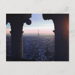 Paris Sunset Briefkaart
