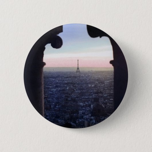 Paris Sunset Button (Voorkant)