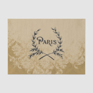 Paris Tan Cream  Damask-weefselpapier Tissuepapier