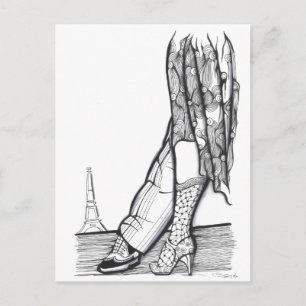Paris Tango Briefkaart