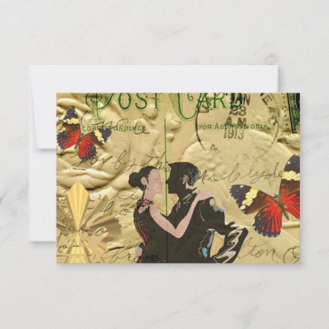  Paris Tango-postkaart (Voorkant)