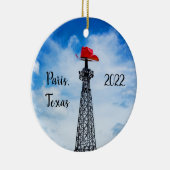 Paris, Texas - Red Cowboy Pet Ornament (Rechts)