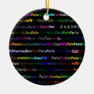 Paris Texte Design I Ornement