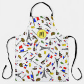 Paris Thmet Apron Schort (Voorkant)