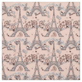 Paris Tissu à thème - Vintage (Échantillon)