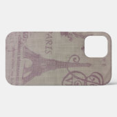 Paris - Tour Eiffel Coque-Mate coque iphone (Verso (horizontal))