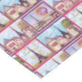 Paris Tour Eiffel inspiré collage nappe (Angle)