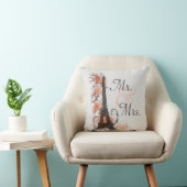 Paris Tour Eiffel M. Mme mariage coussin (Chaise)