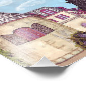 Paris Tour Eiffel paysage inspiré 10x8in photo (Coin)