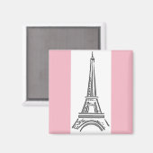 Paris Tour Eiffel - Thème Magnet (Recto/Verso)