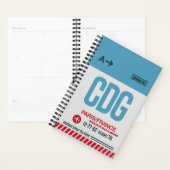 Paris - Travel Planner 2026 (Devant avec enveloppe)