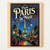 Paris Travel Poster,  Planner (Achterkant)