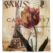Paris Tulip Douchegordijn (Voorkant)