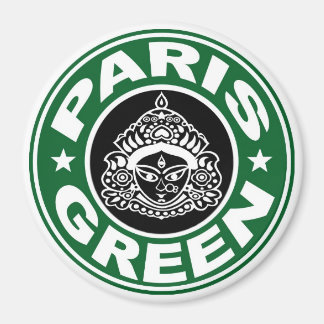 Paris Vert Durga Magnet