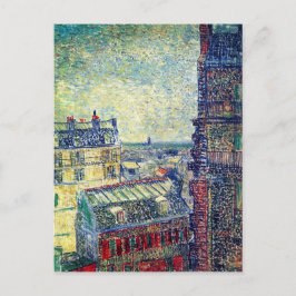Paris, Vincent's Room Rue Lepic, Van Gogh Fine Art Briefkaart