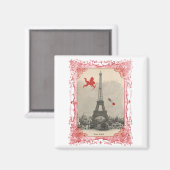 Paris Vintage Cupid Saint Valentin Magnet (Recto/Verso)