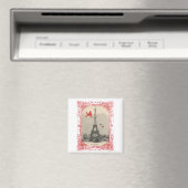 Paris Vintage Cupid Saint Valentin Magnet (In Situ (Lave-vaisselle))