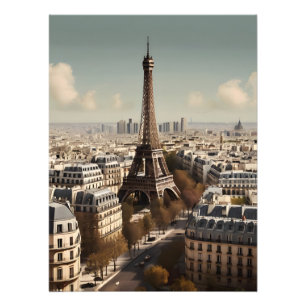 Paris vintage poster
