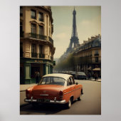 Paris vintage poster (Voorkant)