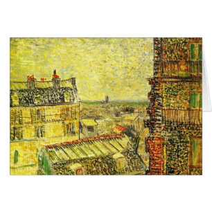 Paris Vue depuis la chambre de Vincent par Vincent