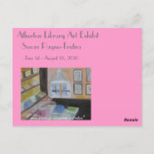 PARIS WINDOW SHOPPING BRIEFKAART (Achterkant)