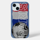 Paris World Soccer iPhone hoesje (Achterkant)