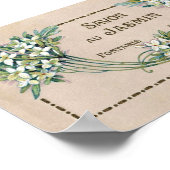 Paris-zeeplabel Poster (Hoek)