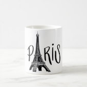 ParisEiffel Tower Design Coffee Mug (Centre)