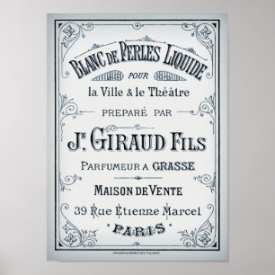  parisiaans label poster