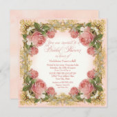 Parisiaans Roos Vrijgezellenfeest Kaart (Voorkant / Achterkant)