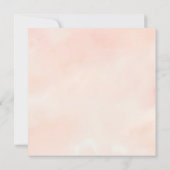 Parisiaans Roos Vrijgezellenfeest Kaart (Achterkant)