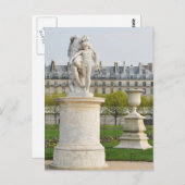 Parisiaanse architectuur briefkaart (Voorkant / Achterkant)