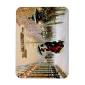 parisiaanse kerstcadeaunetten op de Scène Magneet (Verticaal)