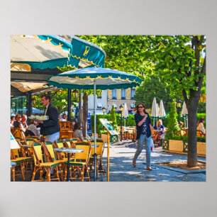 Parisiaanse ochtend. poster