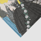  Parisian Art Deco Mode - George Barbier Tissuepapier (Detail)