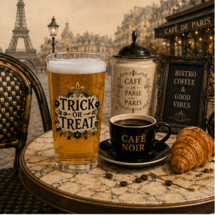 Parisian Bistro Mozaïek Tegel Pint Gotisch Glas