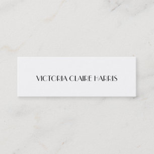 Parisian chic afstuderen insert class of name card contactkaartje
